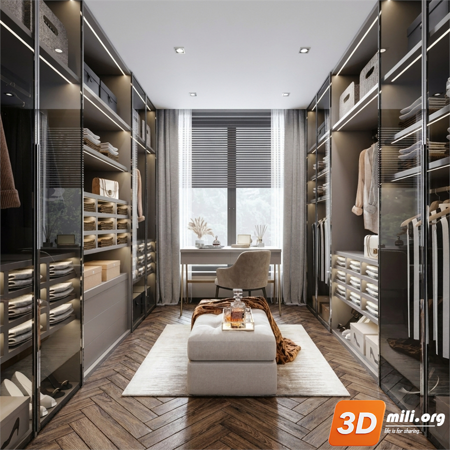 Wardrobe Skp Files 